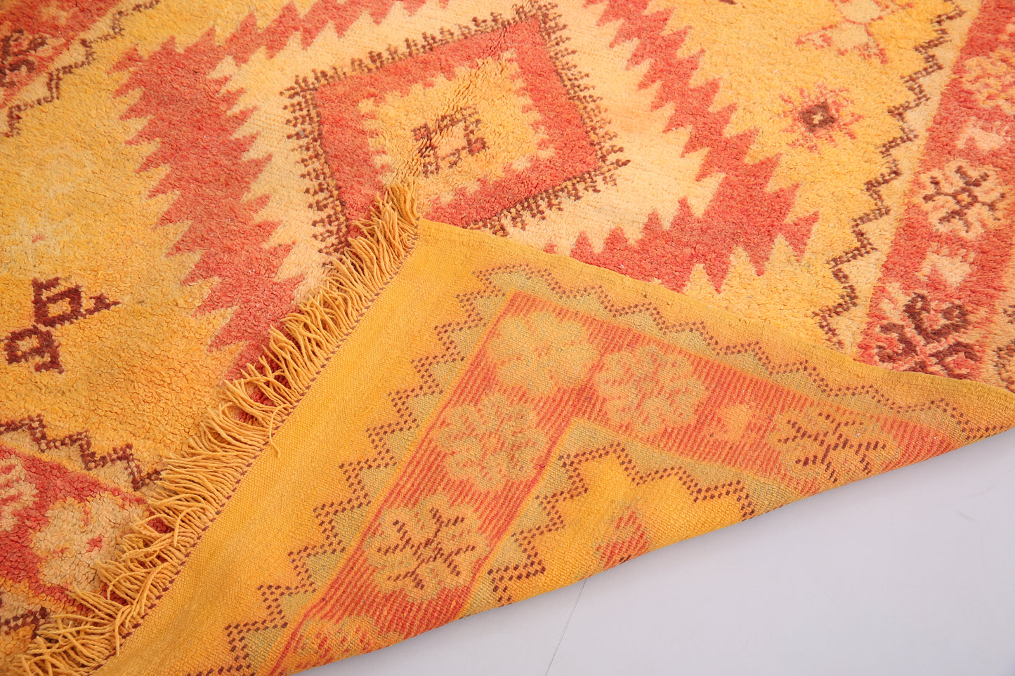 Vintage marokkanischer Taznakht-Teppich, 17,5 x 3,8 m, handgefertigter Berberteppich