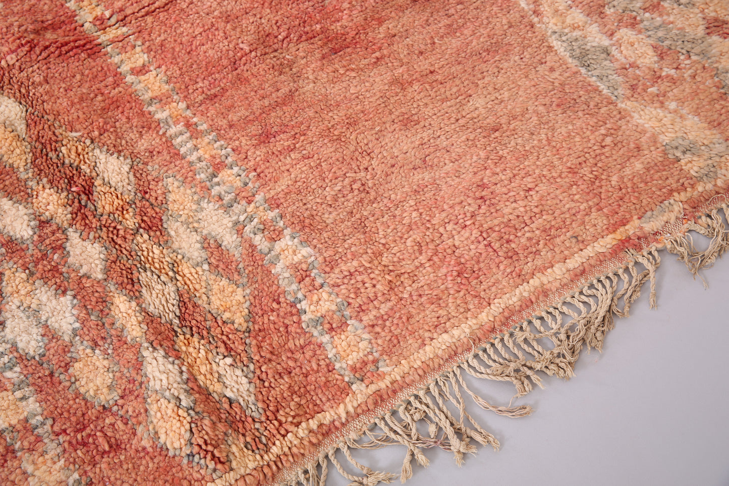 Fabuleux tapis marocain authentique 6,3 PI X 9,6 PI