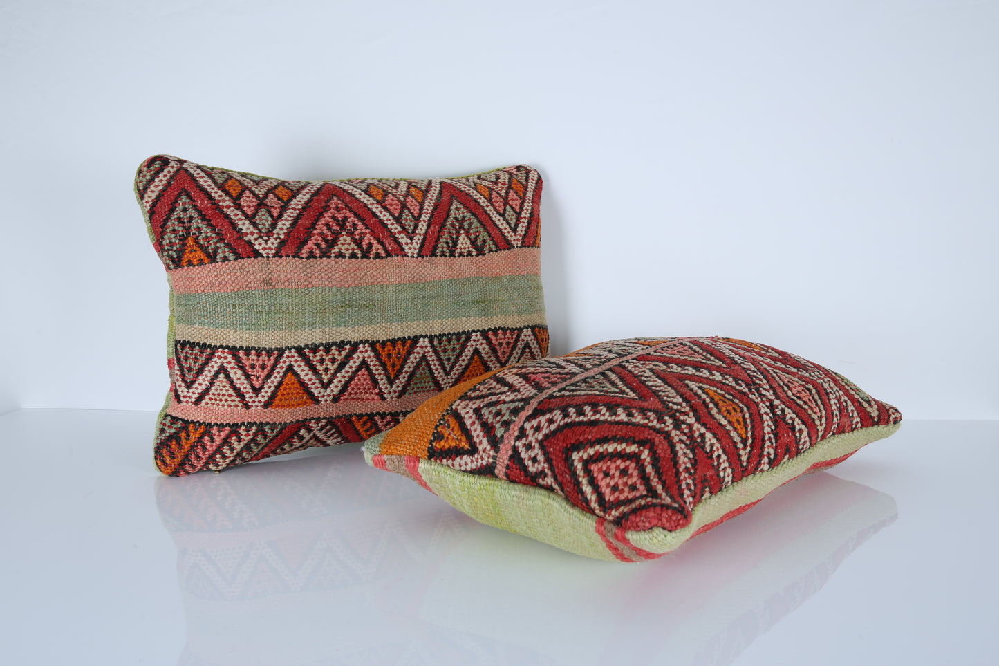 Set of 2 Vintage Pillows Cover 21.6'’ X 14.5’’