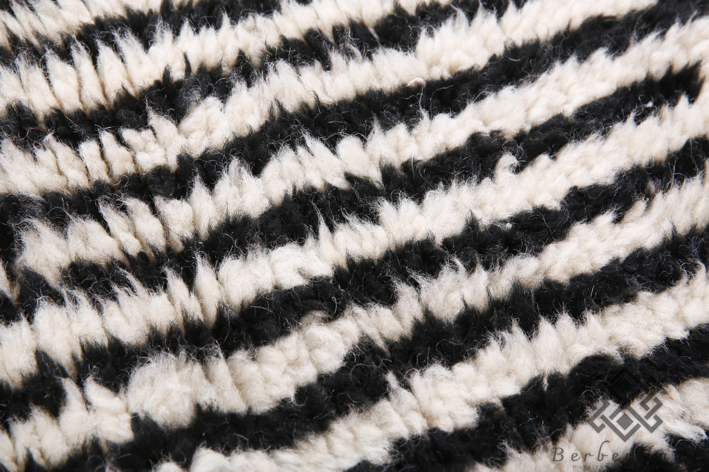 Custom Made Moroccan Beni Ourain Rug – Handwoven Berber Wool Carpet - custom moroccan rug