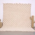 Custom moroccan rug - Moroccan rug - beni ourain rug - wool rug - handcrafted rug checkered - berber rug - home decor - Amazigh rug handmade