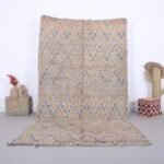 Vintage Beni Mguild Rug, Moroccan Rug, 5.6 x 10.5 FT