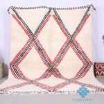 Custom moroccan rug - Moroccan rug - beni ourain rug - wool rug berber - handmade rug - genuine lamb wool - home decor - living room rug