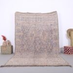 Vintage Beni Mguild Rug 6.2 x 10.2 FT, Moroccan Rug