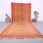 Authentic taznakht rug 6 x 14.6 FT - Vintage moroccan rug - Moroccan rug - Vintage Home Decor - Rare rug - Berber handmade rug - Hallway rug