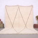 Custom moroccan rug - Moroccan rug - beni ourain rug - wool rug - handcrafted rug - living room rug - bohemian rug - berber carpet genuine