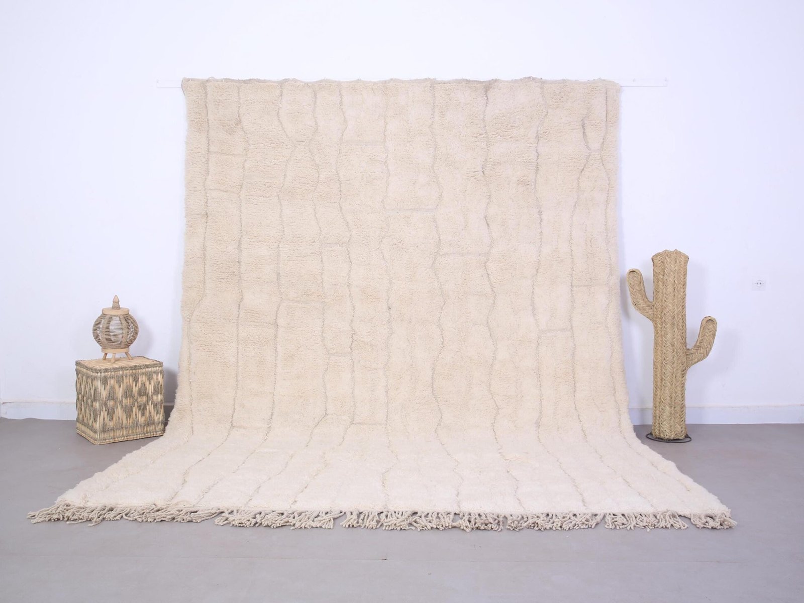 il_fullxfull.6631993912_776r Custom moroccan rug - Moroccan rug - wool rug - hand knotted rug - living room rug - Berber rug - beni ourain rug handmade - Home decor boho - Image 1