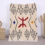 Small Azilal Rug 3.6 x 5 ft - vintage moroccan rug - Moroccan rug - Colorful rug moroccan - Berber rug - wool rug - handmade rug