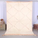 Custom moroccan rug - Moroccan rug - Beni ourain rug - All wool rug - handcrafted rug - Berber rug - Living room rug - Moroccan home decor