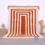 Custom Moroccan Rug - Moroccan Rug - beni ourain rug - All wool rug - handmade rug - Berber rug - Moroccan Home decor - Genuine Lamb Wool