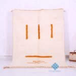 Custom moroccan rug - Moroccan Rug - Beni ourain rug - All wool rug - handcrafted rug - ivory rug - berber rug - Living room rug amazigh