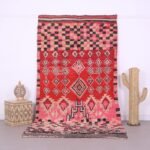 Colorful Boujaad Rug 5 x 9.6 FT - Vintage moroccan rug - Moroccan rug - Berber rug handmade - Wool rug - Vintage home decor - Old rug