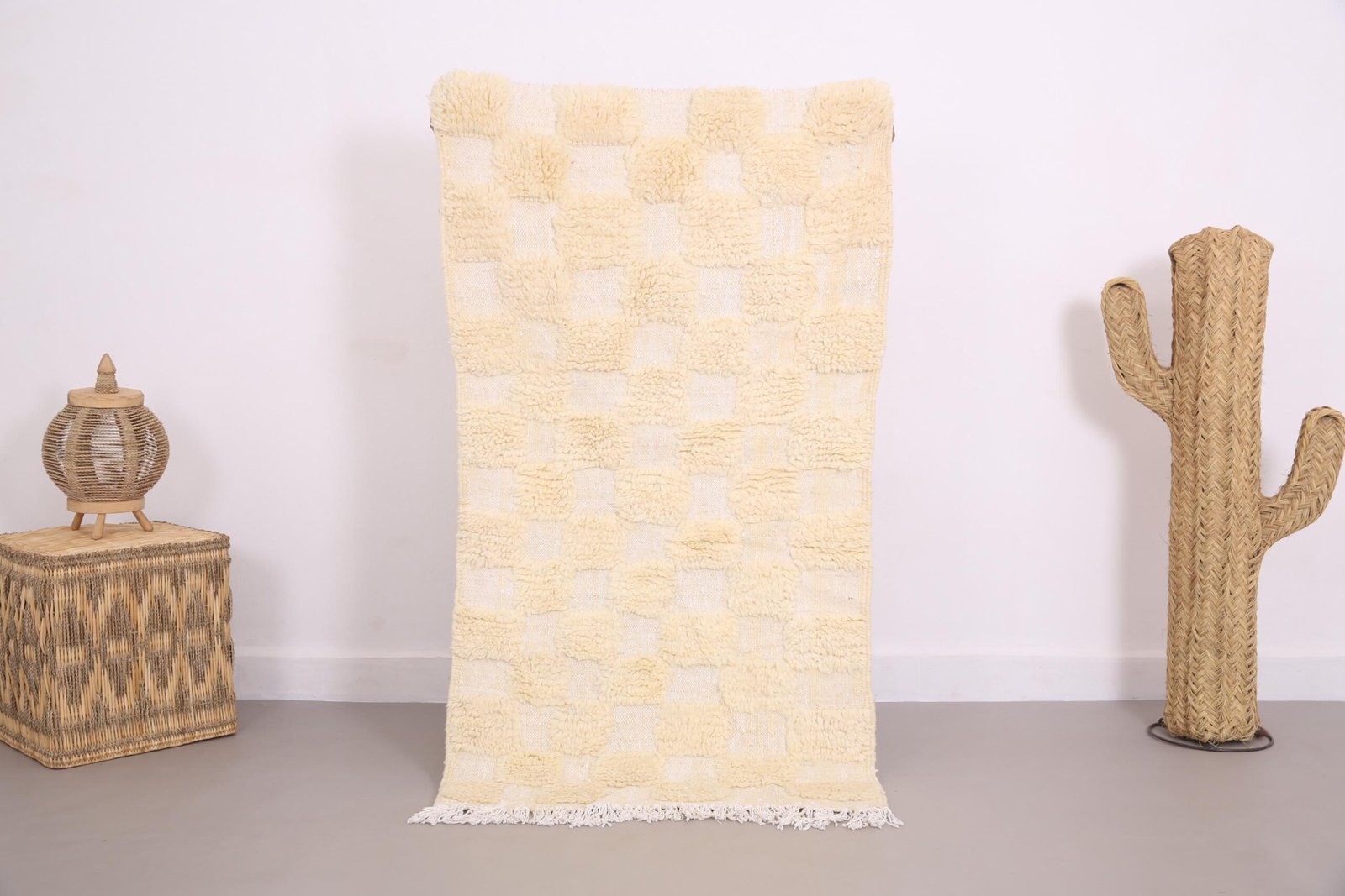 il_fullxfull.7022639881_fwt7 Small Beni Ourain Runner, Wool Moroccan Berber Carpet, Moroccan rug 2.5 x 4.6 ft - Image 1