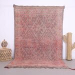 Vintage Beni Mguild Rug, Moroccan rug 6.1 x 9.2 FT