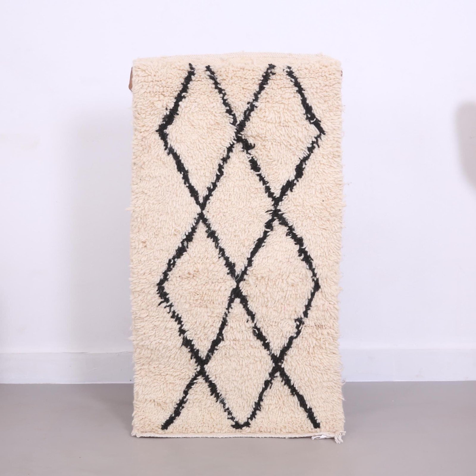 il_fullxfull.7043197786_qb2b Small Beni Ourain Rug 1.8 x 3.3 ft - Moroccan Rug - Duty free - Image 1