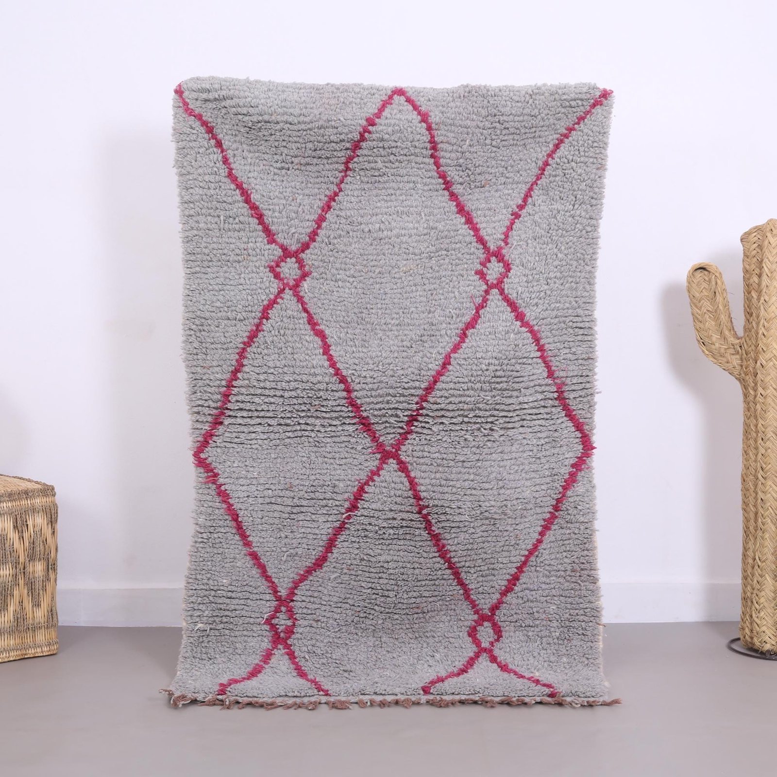 il_fullxfull.7043326362_74sz Small Boujaad rug 3 x 5 FT - Vintage Berber carpet - Moroccan rug - Duty Free - Image 1