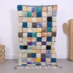 Handmade Brown Moroccan Beni Ourain Rug: 100% Wool, Berber Design (2.7 x 5 ft.)