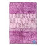 Custom handmade Beni Merirt Rug , Moroccan Rug Purple , Duty free