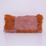 Vintage Moroccan Pillow 10.6''x 20.8" - Kilim Pillowcase - Handmade pillow cover - wool pillowcase - Berber Pillowcase - vintage pillowcase