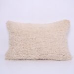 Vintage Moroccan Pillow 15.5''x 23.6" - Kilim Pillowcase - Handmade pillow cover - wool pillowcase - Berber Pillowcase - vintage pillowcase