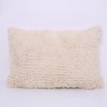 Vintage Moroccan Pillow 15.5''x 23.6" - Kilim Pillowcase - Handmade pillow cover - wool pillowcase - Berber Pillowcase - vintage pillowcase