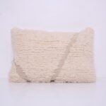 Vintage Moroccan Pillow 15''x 22.8" - Kilim Pillowcase - Handmade pillow cover - wool pillowcase - Berber Pillowcase - vintage pillowcase