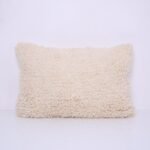 Vintage Moroccan Pillow 15.5''x 23.6" - Kilim Pillowcase - Handmade pillow cover - wool pillowcase - Berber Pillowcase - vintage pillowcase