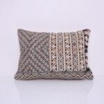 Vintage Moroccan Pillow 13.3''x 18.8" - Kilim Pillowcase - Handmade pillow cover - wool pillowcase - Berber Pillowcase - vintage pillowcase