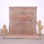 Vintage Moroccan Rug 7 x 10 FT - Handmade Rug - Moroccan Rug - Handcrafted Rug - Wool Rug - Berber rug bohemian - Vintage home decor