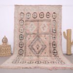 Vintage Boujaad Rug 6.4 x 11.2 FT - Handmade Wool Rug - Moroccan Rug -  Moroccan Home Decor - Berber rug - Vintage Moroccan Rug Handmade