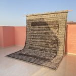 Custom Moroccan Handmade Rug - Berber Wool Rug Brown & Ivory